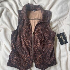Sugarlips Women's Animal Print Vest
